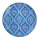 Sakura assiett 19 cm blå/vit