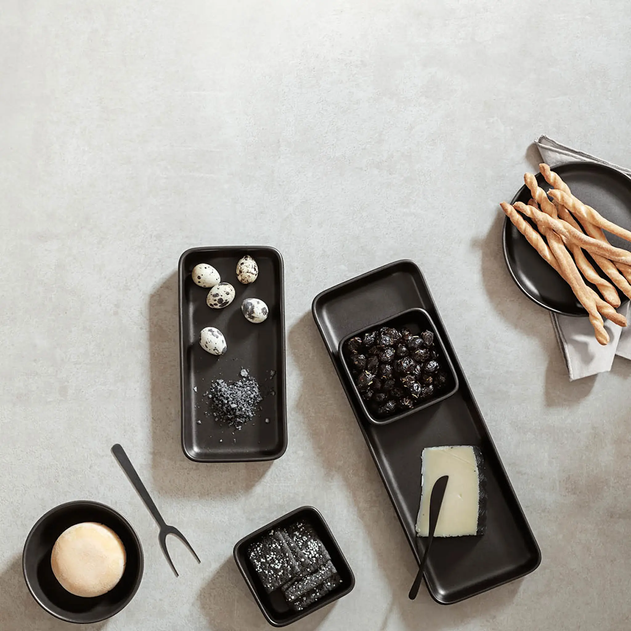 Eva Solo Nordic Kitchen Serveringsfat 12x24 cm Svart