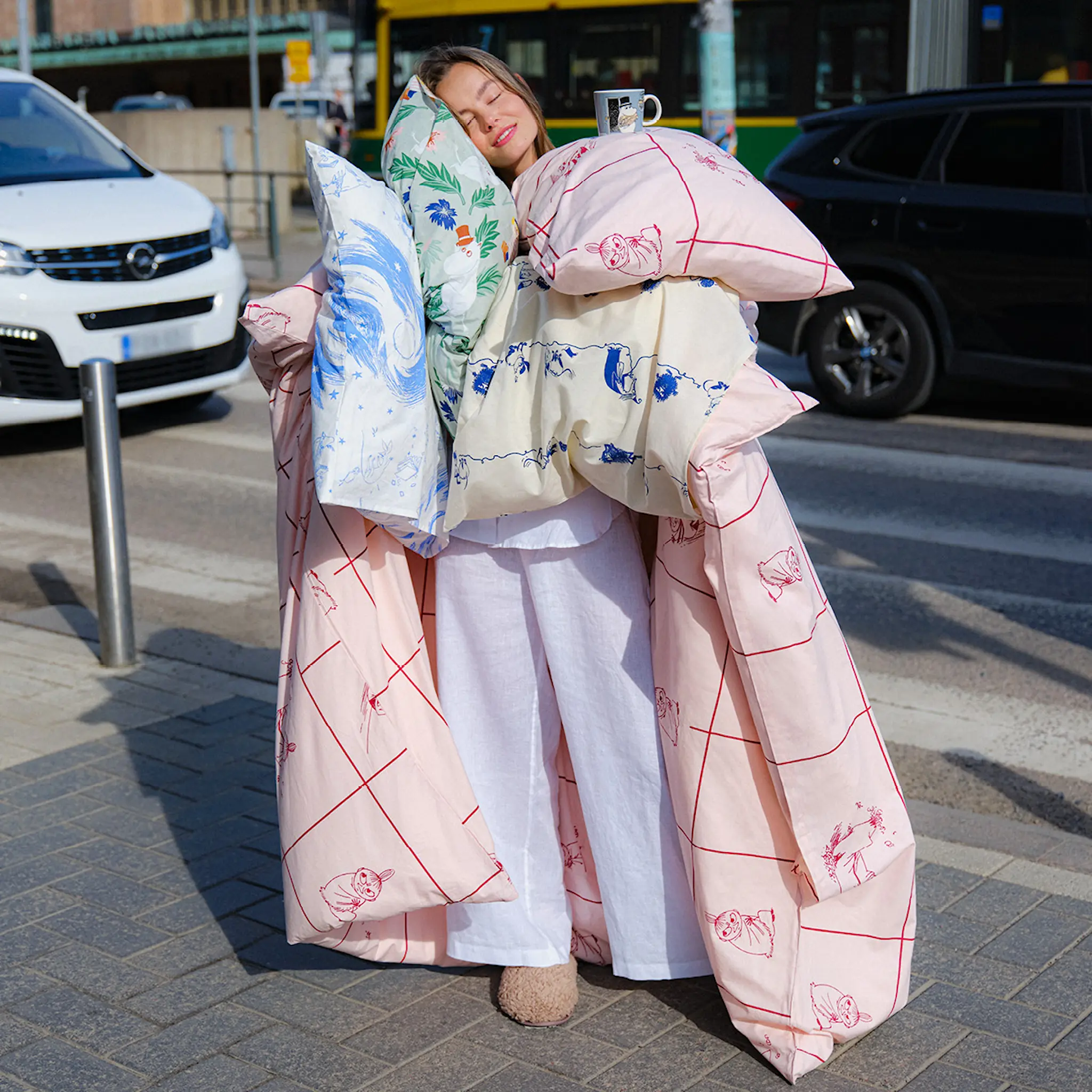 Moomin Arabia Muumi Tyynyliina 50x60 cm Komeetta