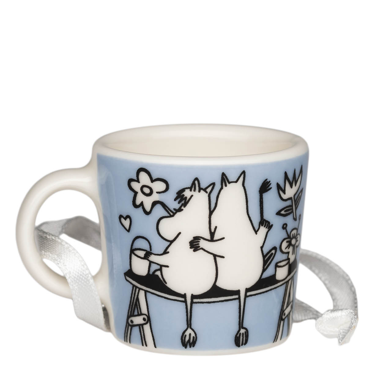 Moomin Arabia Muumimuki mini 3 cm Rakkaus Sininen (lahjapakkaus)