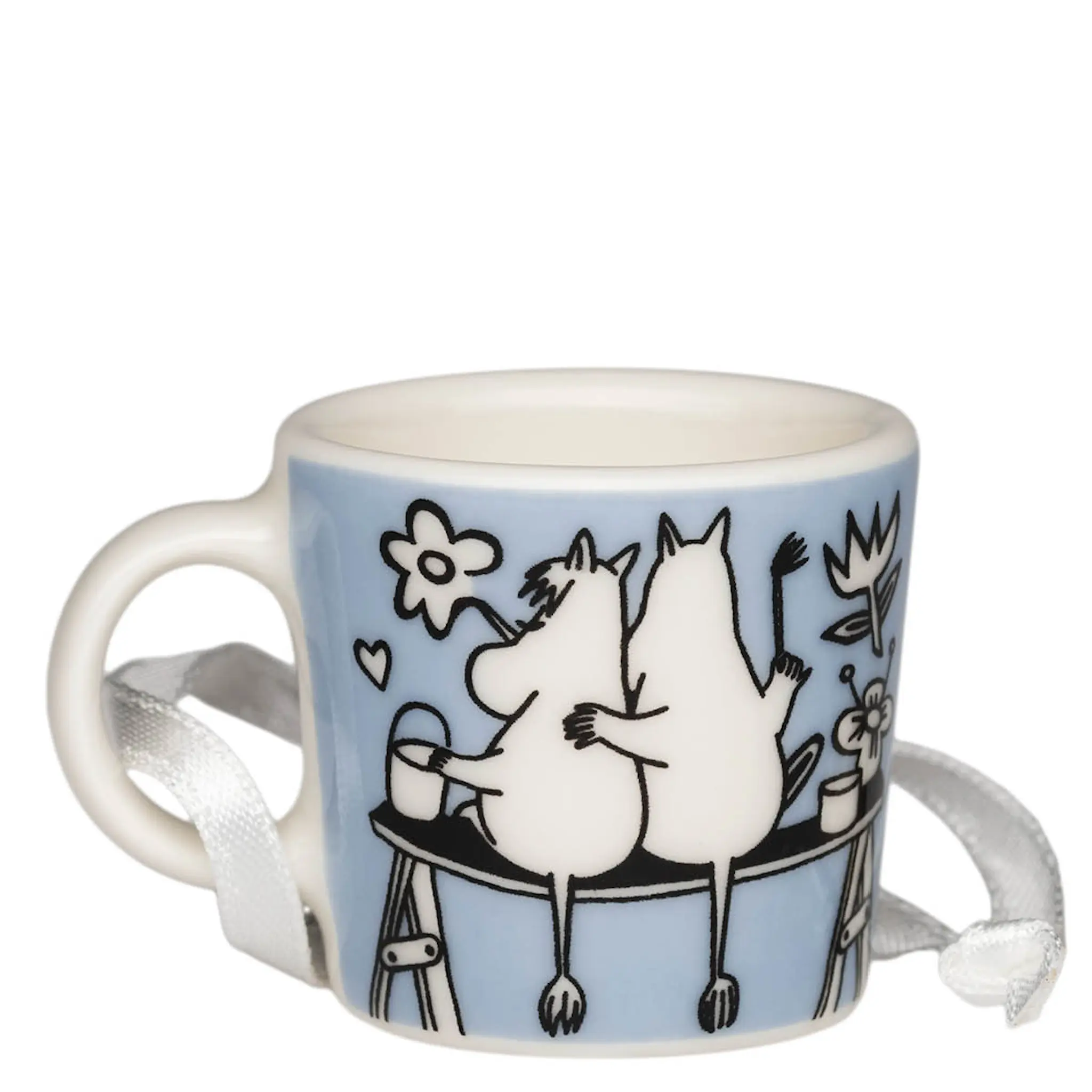 Moomin Arabia Muumimuki mini 3 cm Rakkaus Sininen (lahjapakkaus)