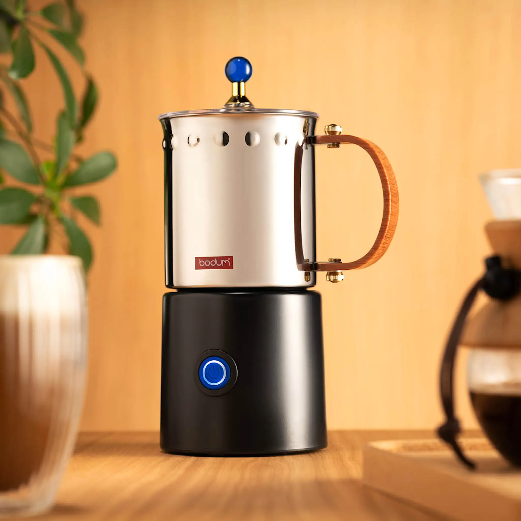 Bodum Ottoni melkeskummer 40 cl stål