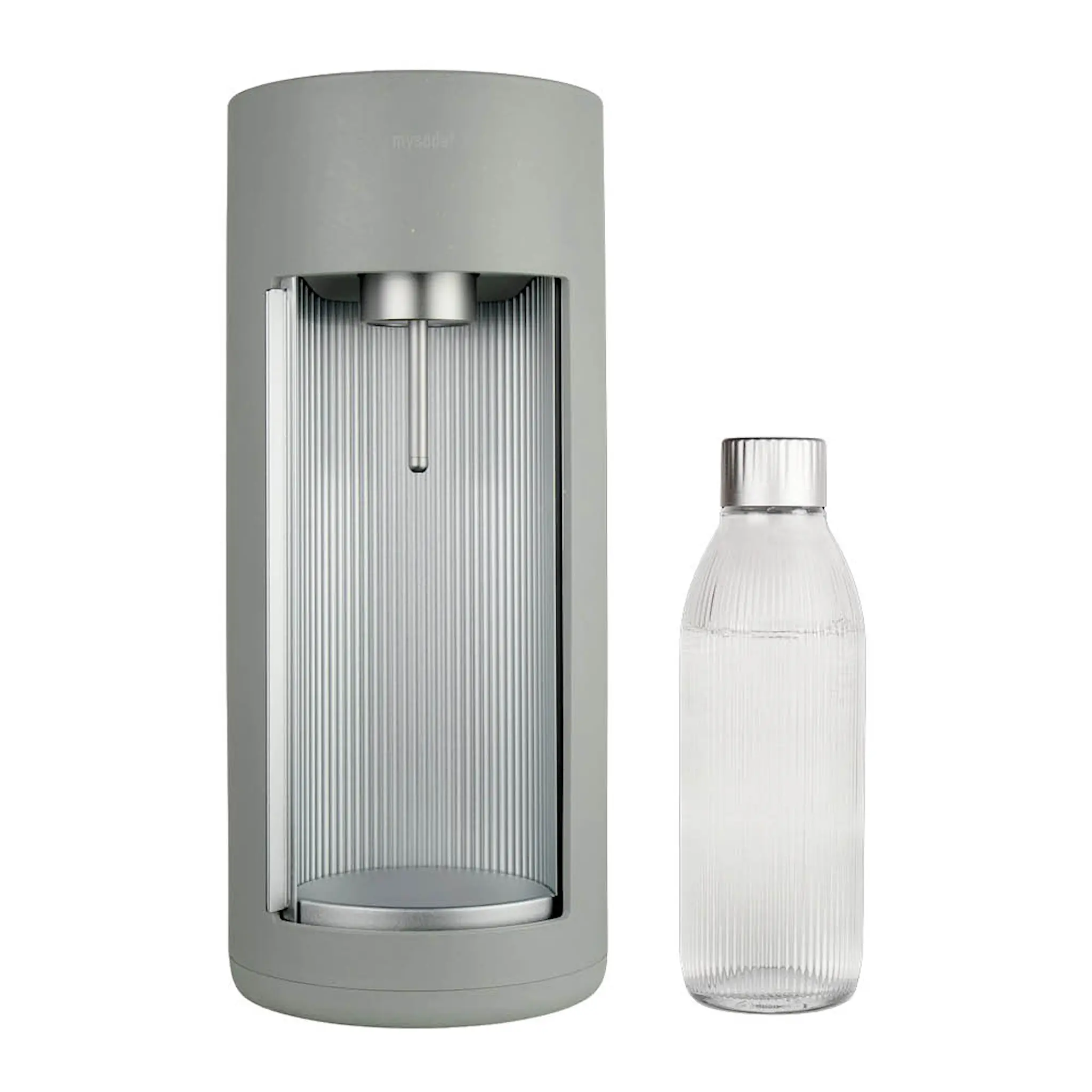 Mysoda Glassy hiilihappolaite 1 L lasipullolla Kyyhky
