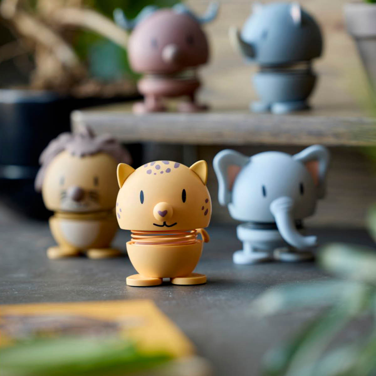 Hoptimisten Hoptimist Soft Leopard S Yellow