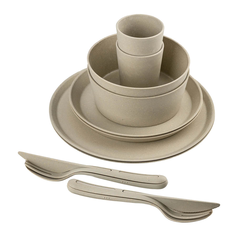 Koziol Connect Helsingfors servisesett 10 deler beige