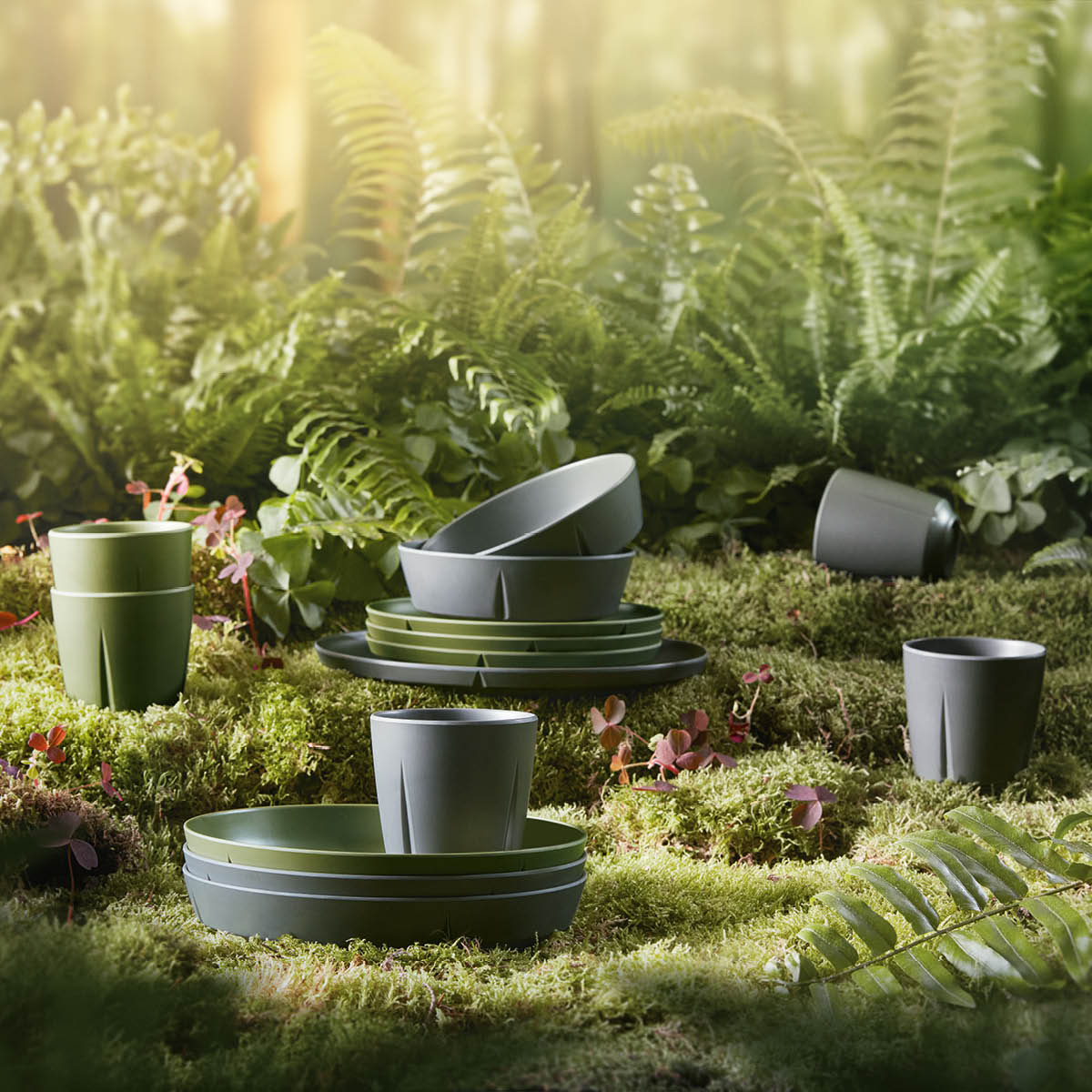 Rosendahl Grand cru Take Tallrik 21,5 cm 2-Pack Oliv