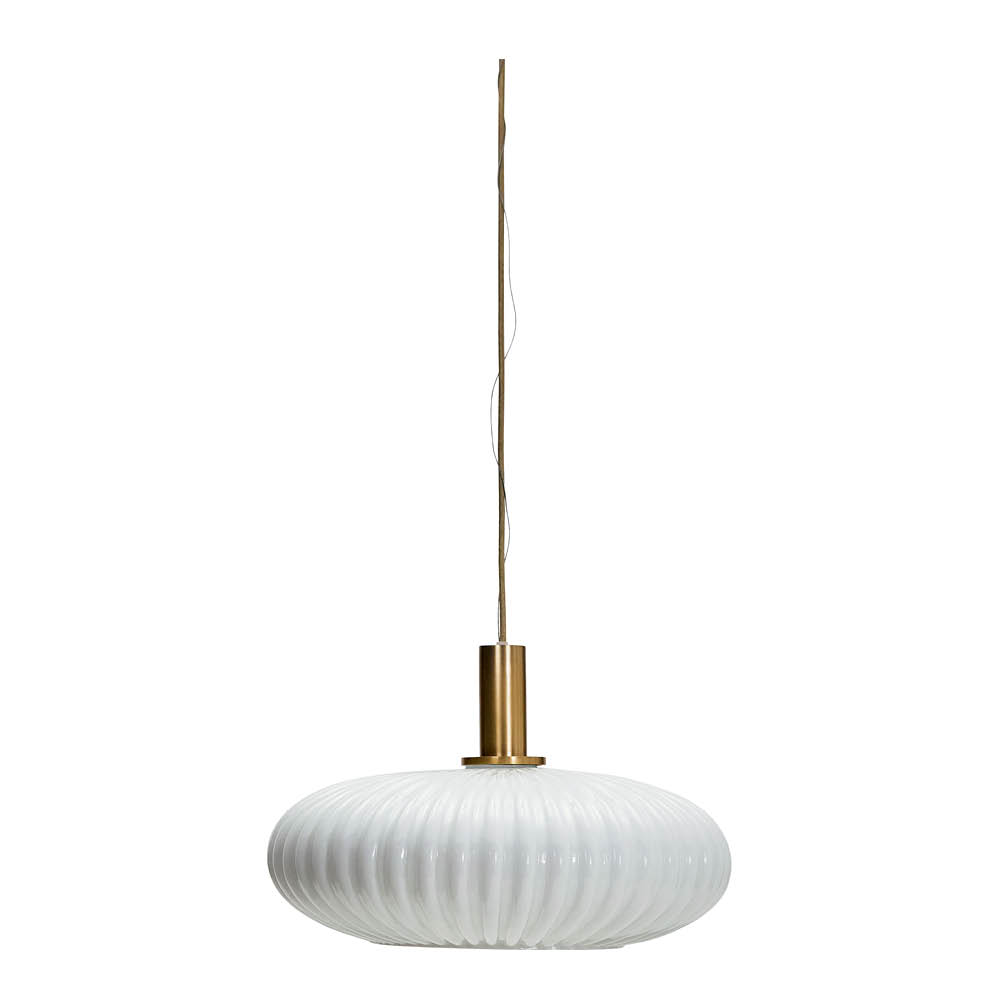 House Doctor Fort Kattovalaisin 27x42 cm Antiikkimessinki/Off-white