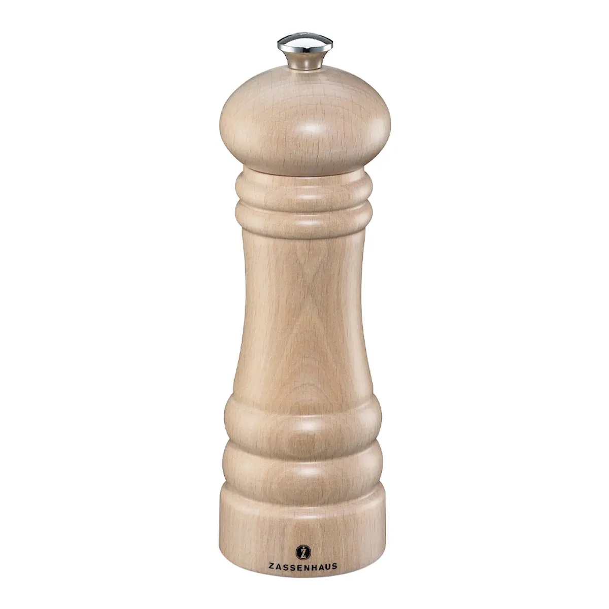 Zassenhaus Berlin Saltkvarn 18 cm bokträ