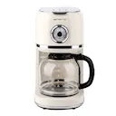 Retro kaffebryggare 1,5 L beige