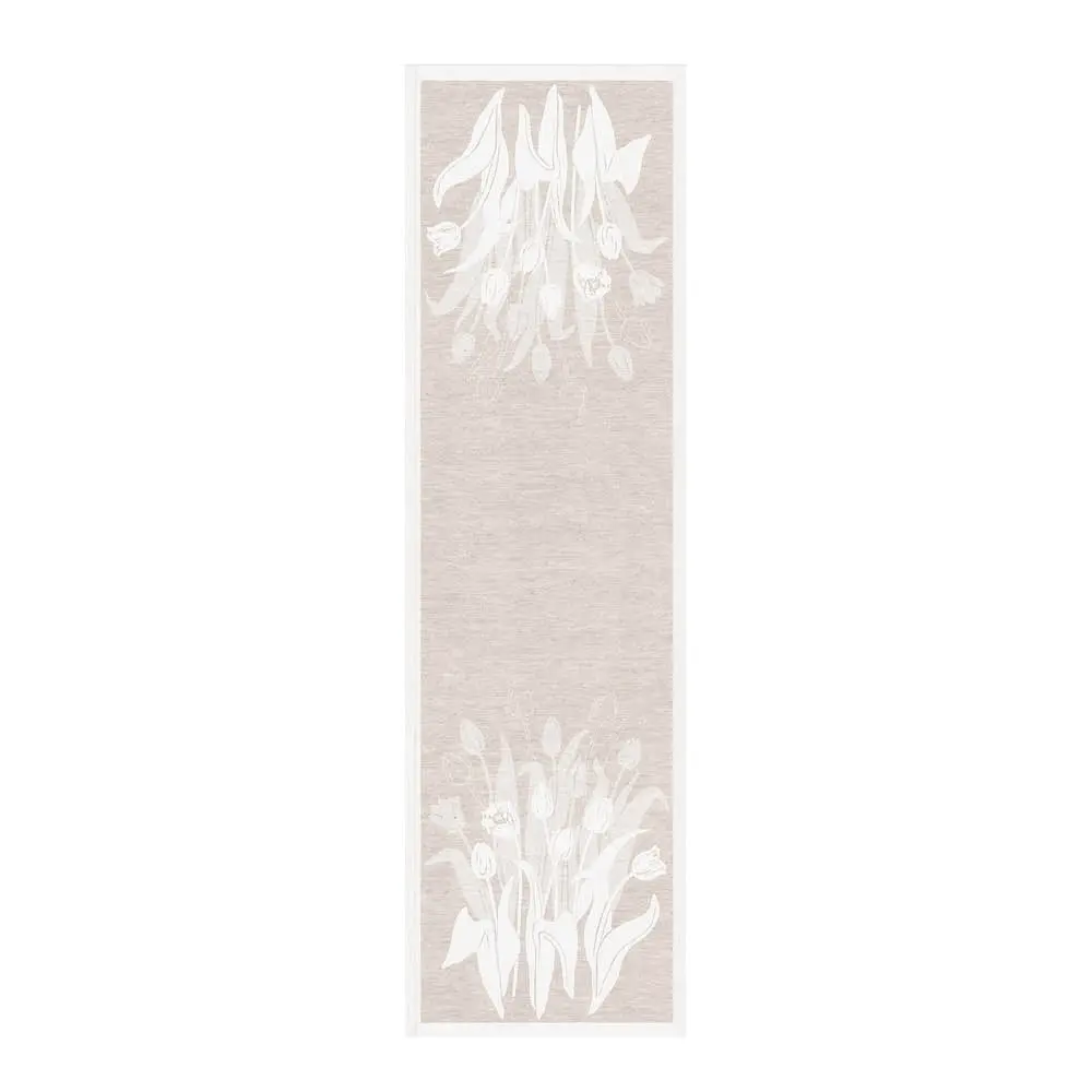 Belle bordløper 35x120 cm beige