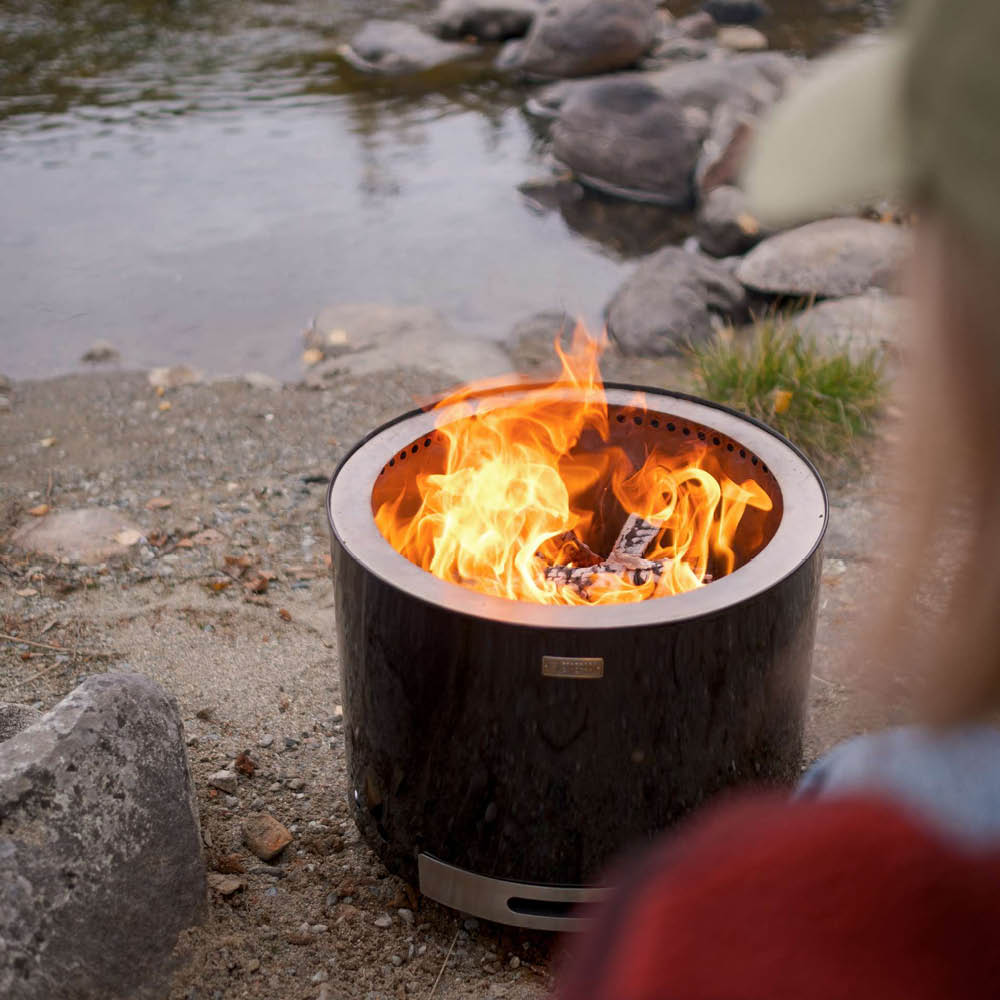 Espegard Pilar 50 eldtunna renbrännande eldstad 40 cm svart