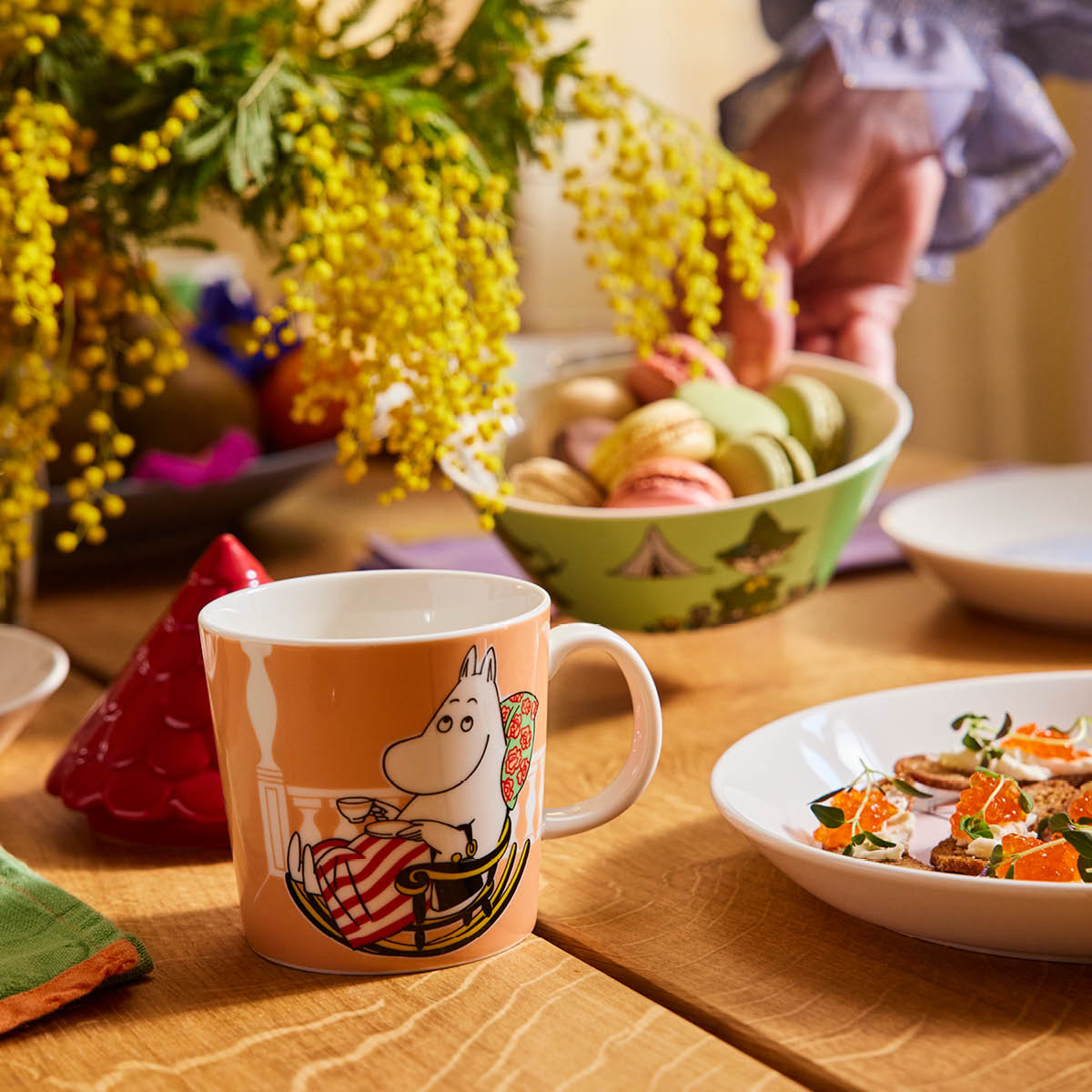 Moomin Arabia Frokostbolle 15 cm Snusmumriken