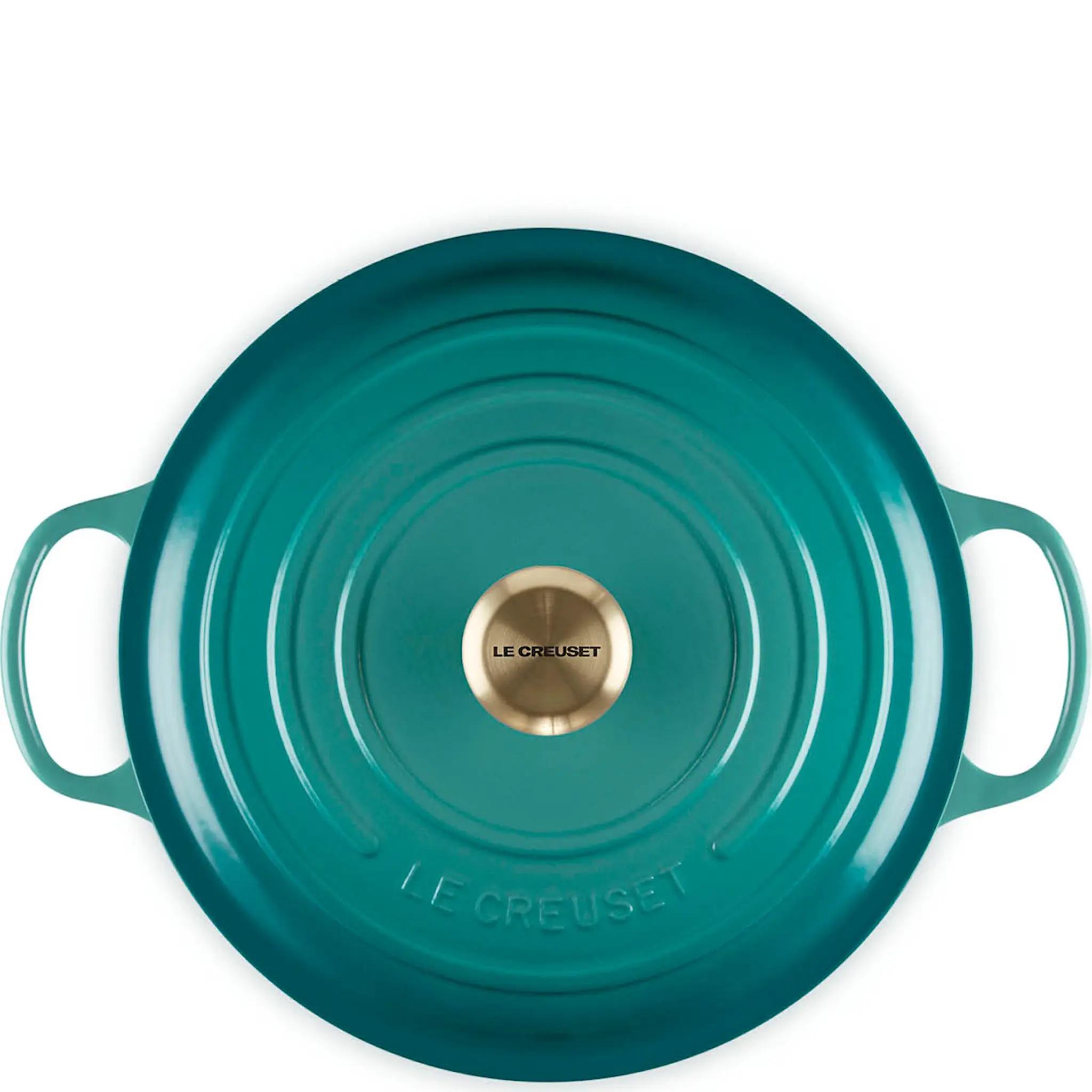 Le Creuset Signature gjutjärnsgryta rund 28 cm 6,2 L Bleu Riviera