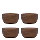 Wood äggkopp 5x3 cm 4-pack natur