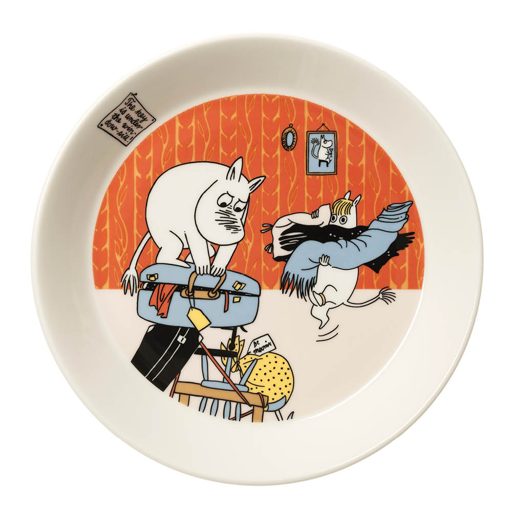 Moomin Arabia - Muumi Lautanen 19 cm Lomakuumetta
