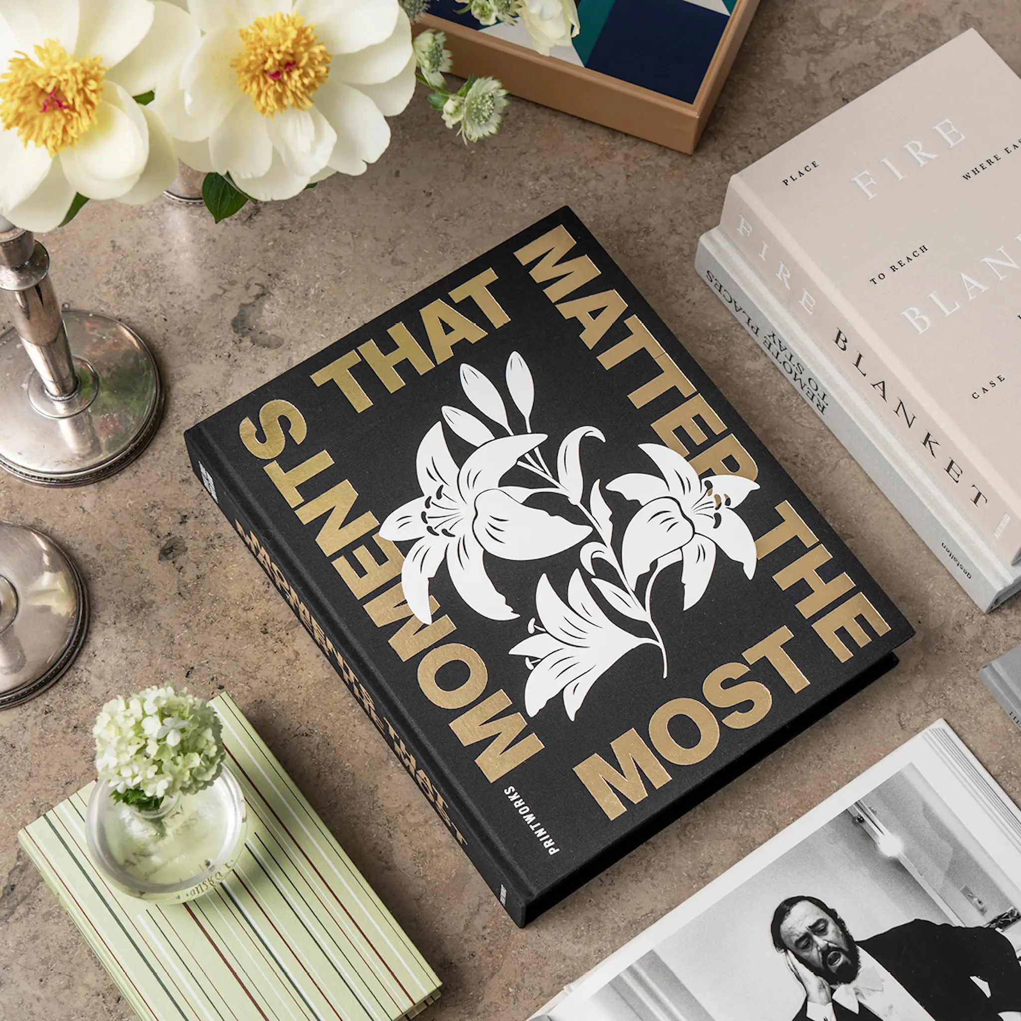 Printworks Fotoalbum Moments that Matters the Most 33x27 cm svart