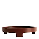 Bridge serveringsbricka i ek 42 cm röd