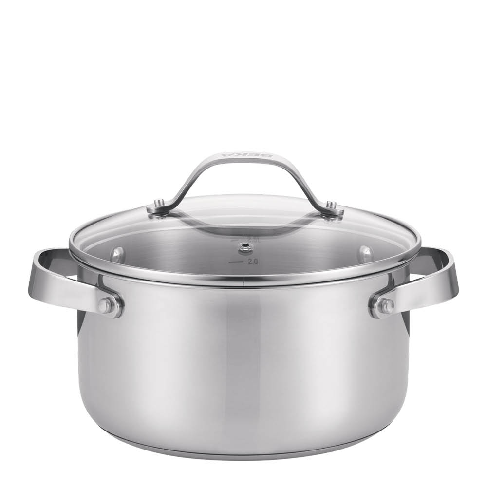 Beka Cicla gryta med lock 5,2 L 24 cm stål
