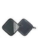 Joy grytlapp 19x19 cm 2-pack svart