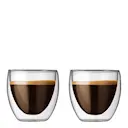 Pavina Kaffeglas dubbelväggad 25 cl 2-pack