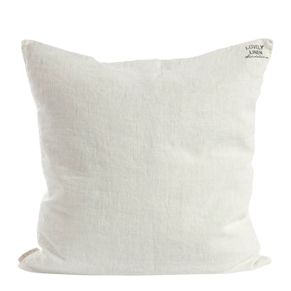Lovely kuddfodral linne 50x50 cm Off-White