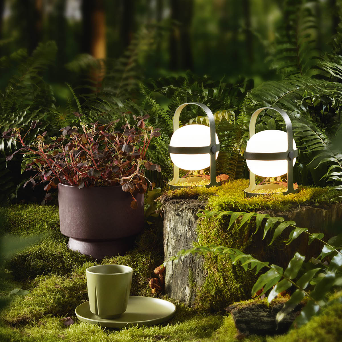 Rosendahl Blomsterpotte Ø19 cm bordeaux