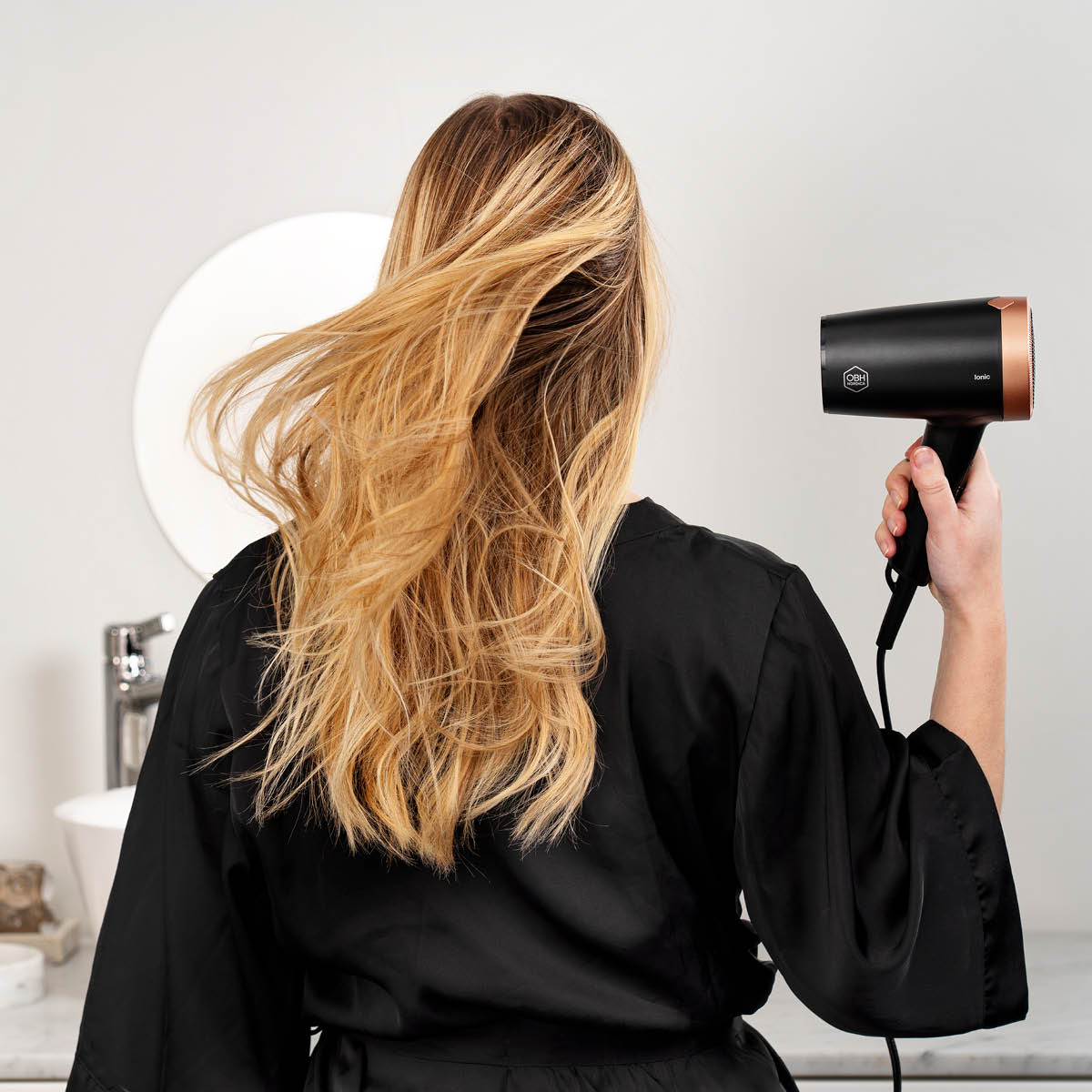 OBH Nordica Glam & Shine Styling Kit YD3018N0 svart/kobber