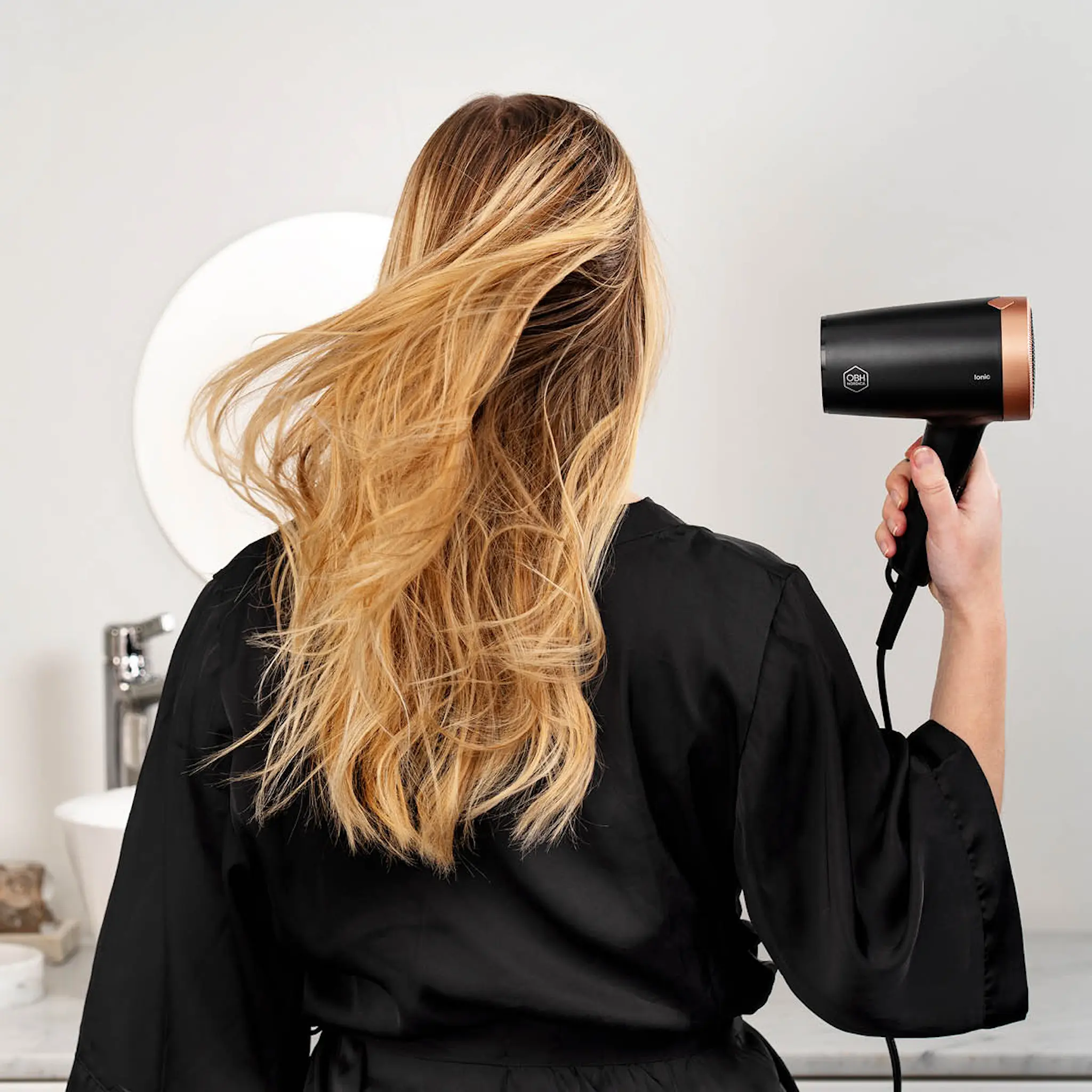 OBH Nordica Glam & Shine Styling Kit YD3018N0 svart/koppar