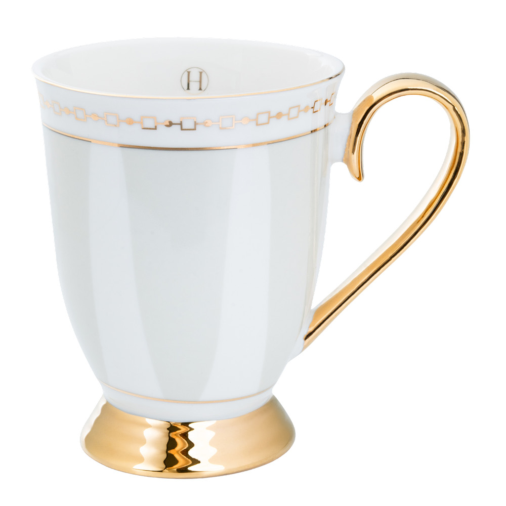 Hilke - Strisce Tortora Kuppi 28 cl Greige