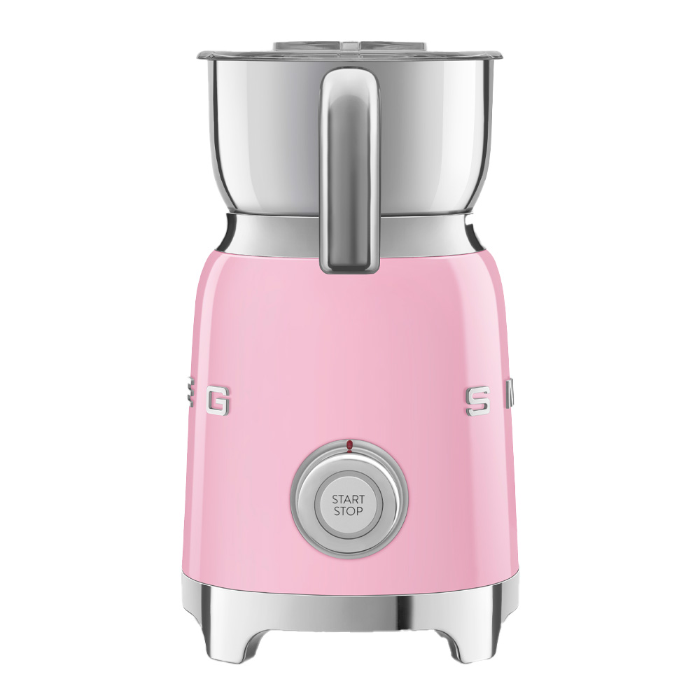 Smeg Melkeskummer MFF11 600 ml rosa