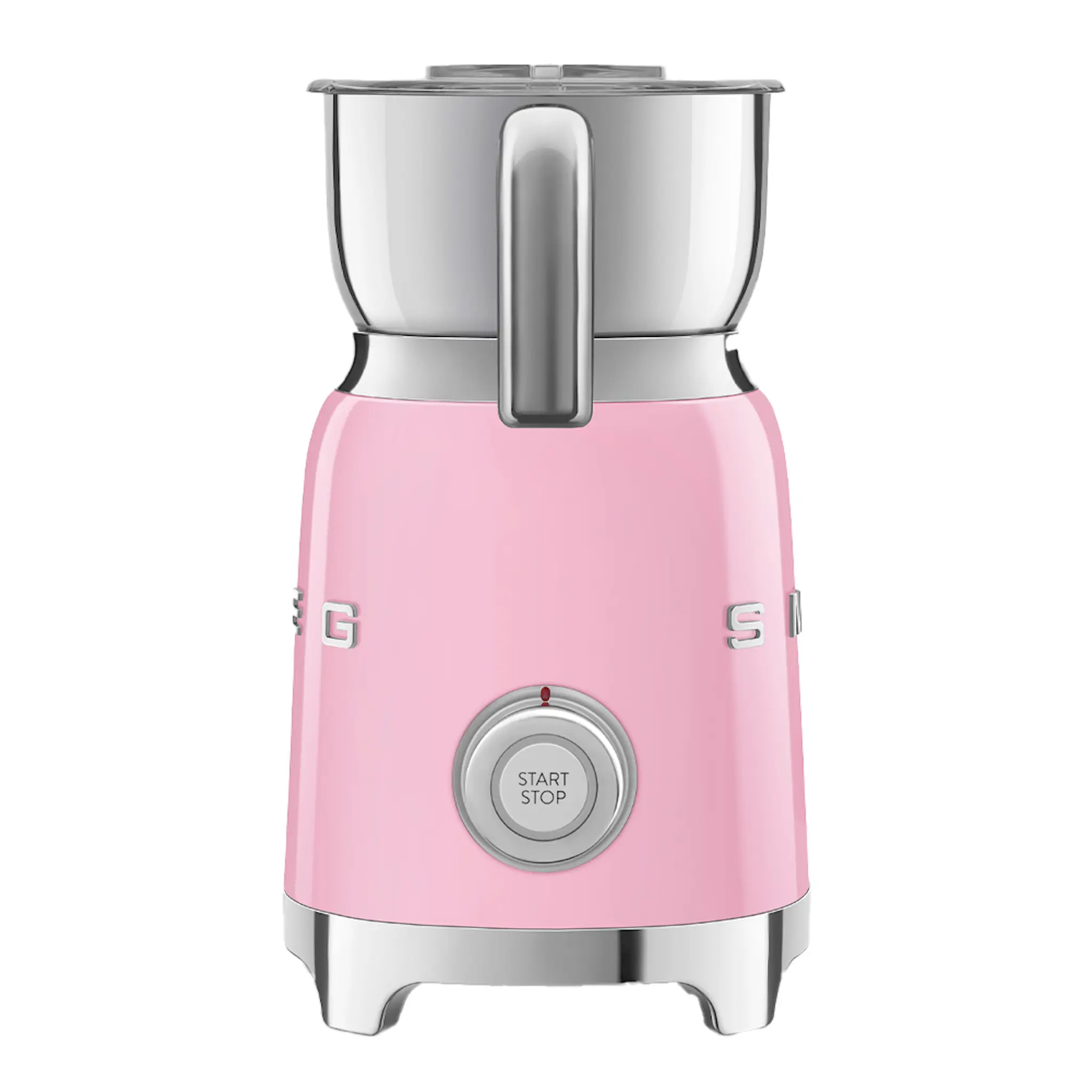 Smeg Mjölkskummare MFF11 600 ml rosa