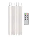 LED kronljus 24 cm 6-pack vit