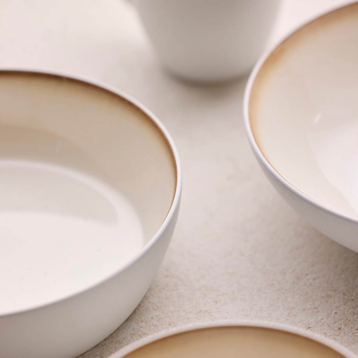 Bitz Gastro soppskål 18 cm vit/gräddvit