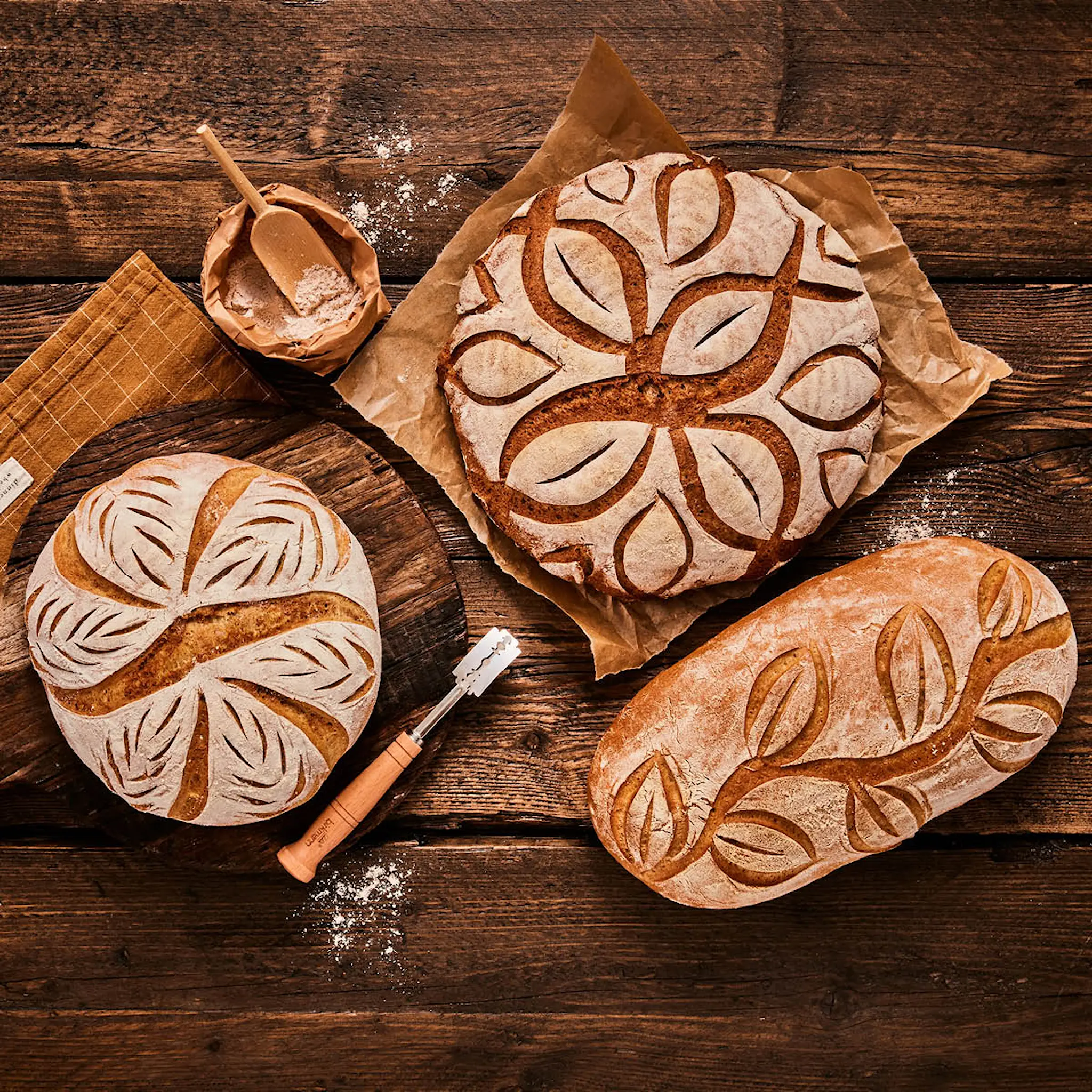 Birkmann Bread Buddies snittekniv 19 cm bøk