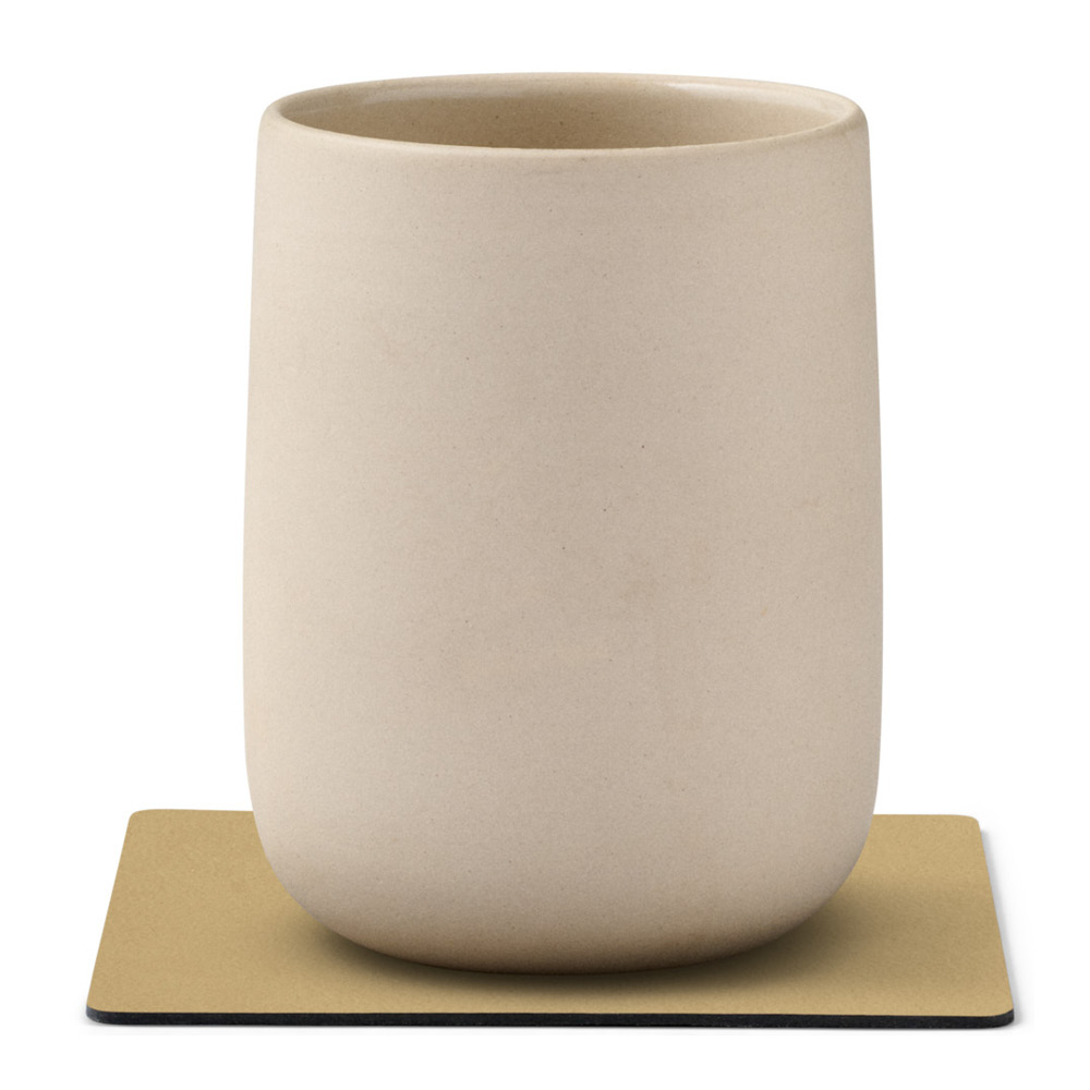 LIND DNA Square Nupo Lasinalunen 10x10 cm Khaki