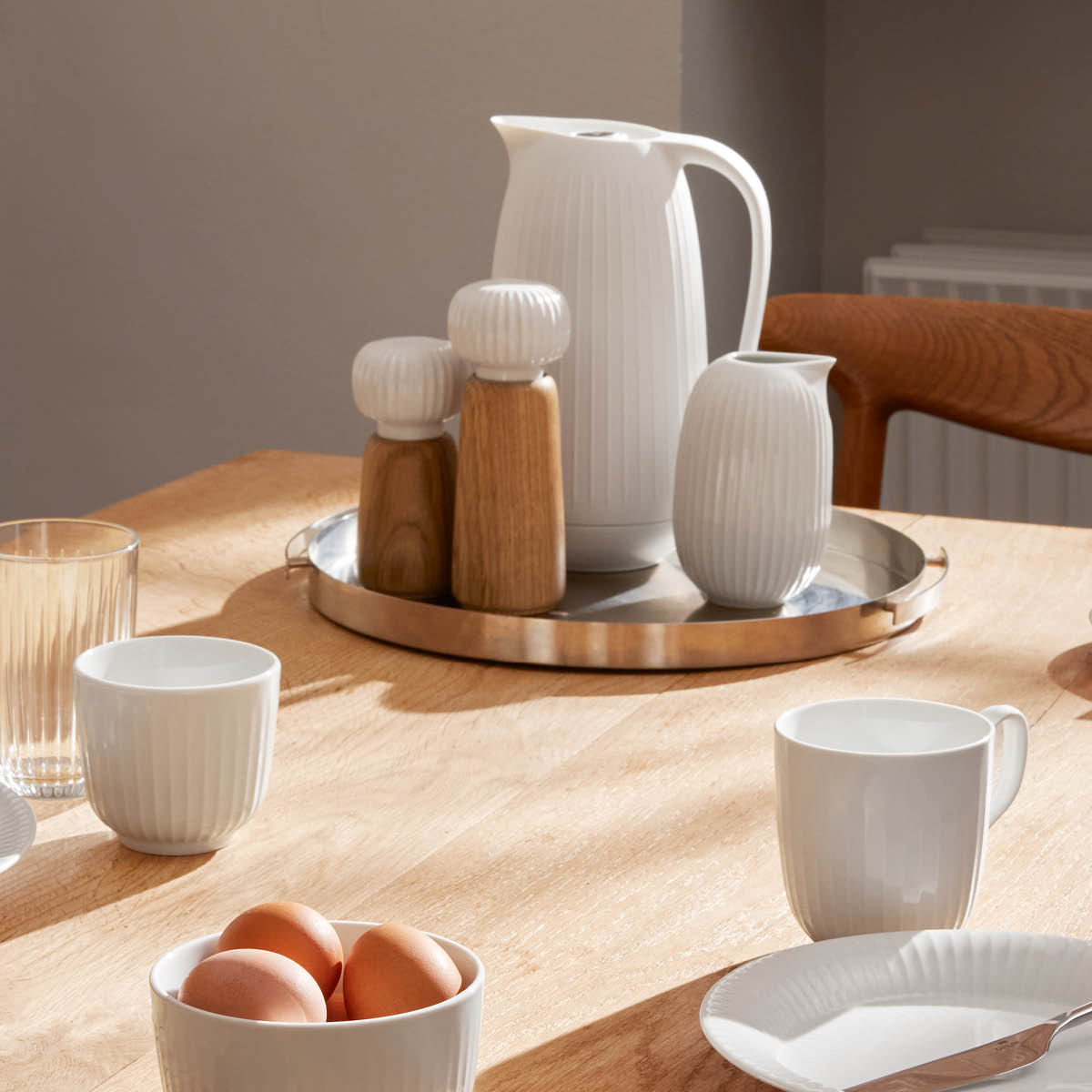 Kähler Hammershøi Kanna 50 cl Vit