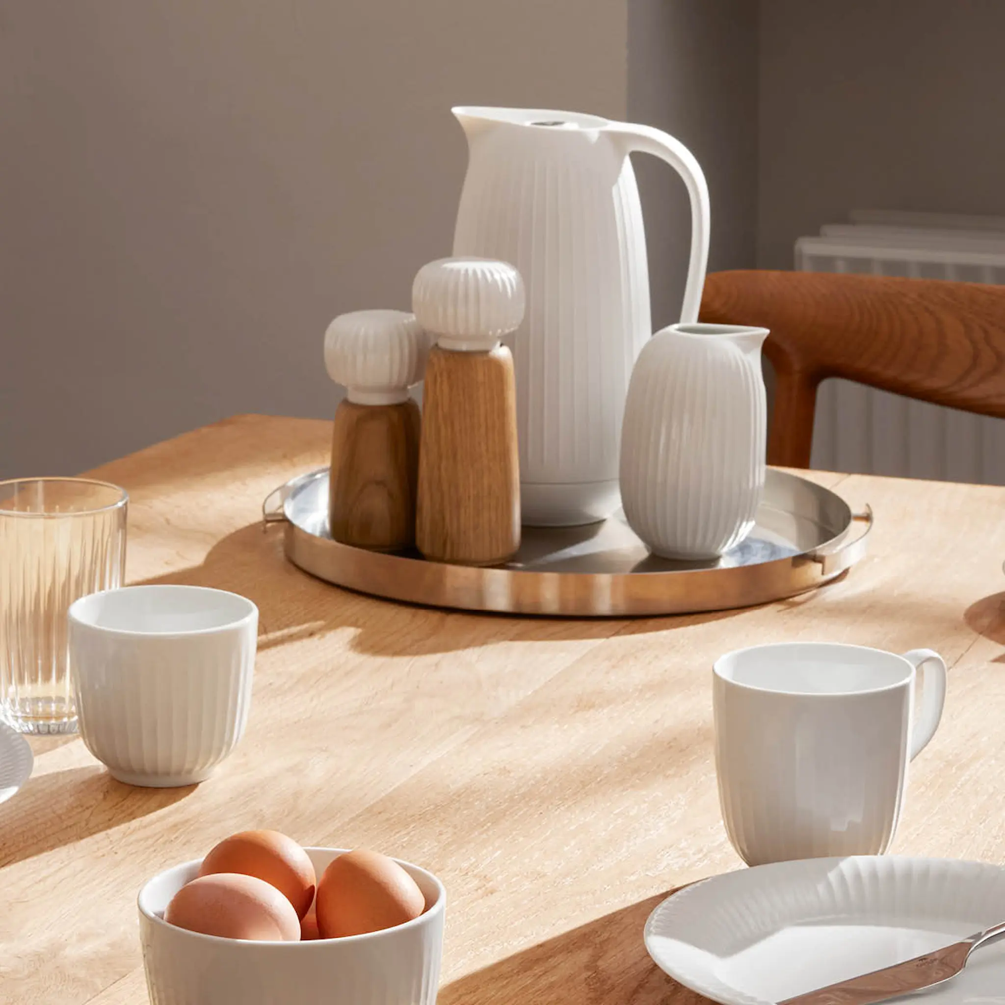 Kähler Hammershøi Kannu 50 cl Valkoinen