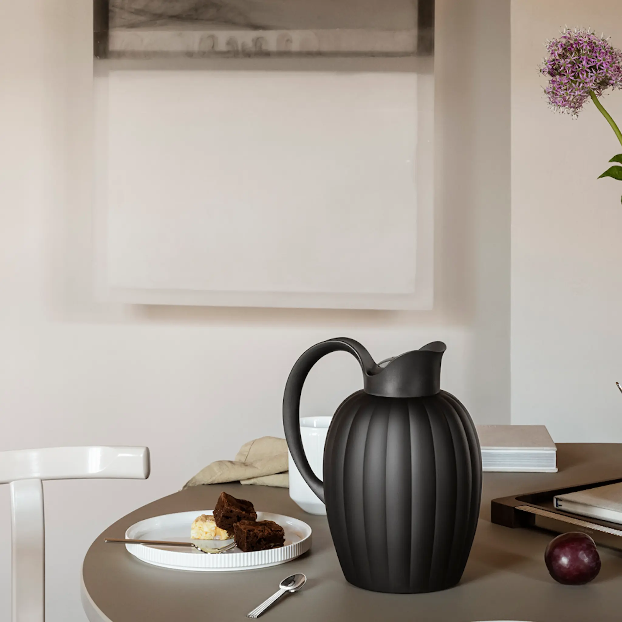 Georg Jensen Georg Jensen Bernadotte Termoskanna 1 L Svart
