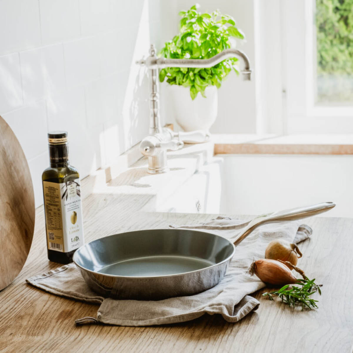 Heirol Cerasafe Triply stekpanna 24 cm keramisk