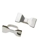 Bowie Servettringar 2-pack Stål