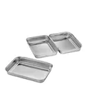 Pando formar set 3 delar stål