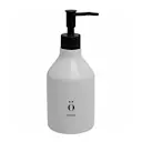 Tvålpump vit och svart