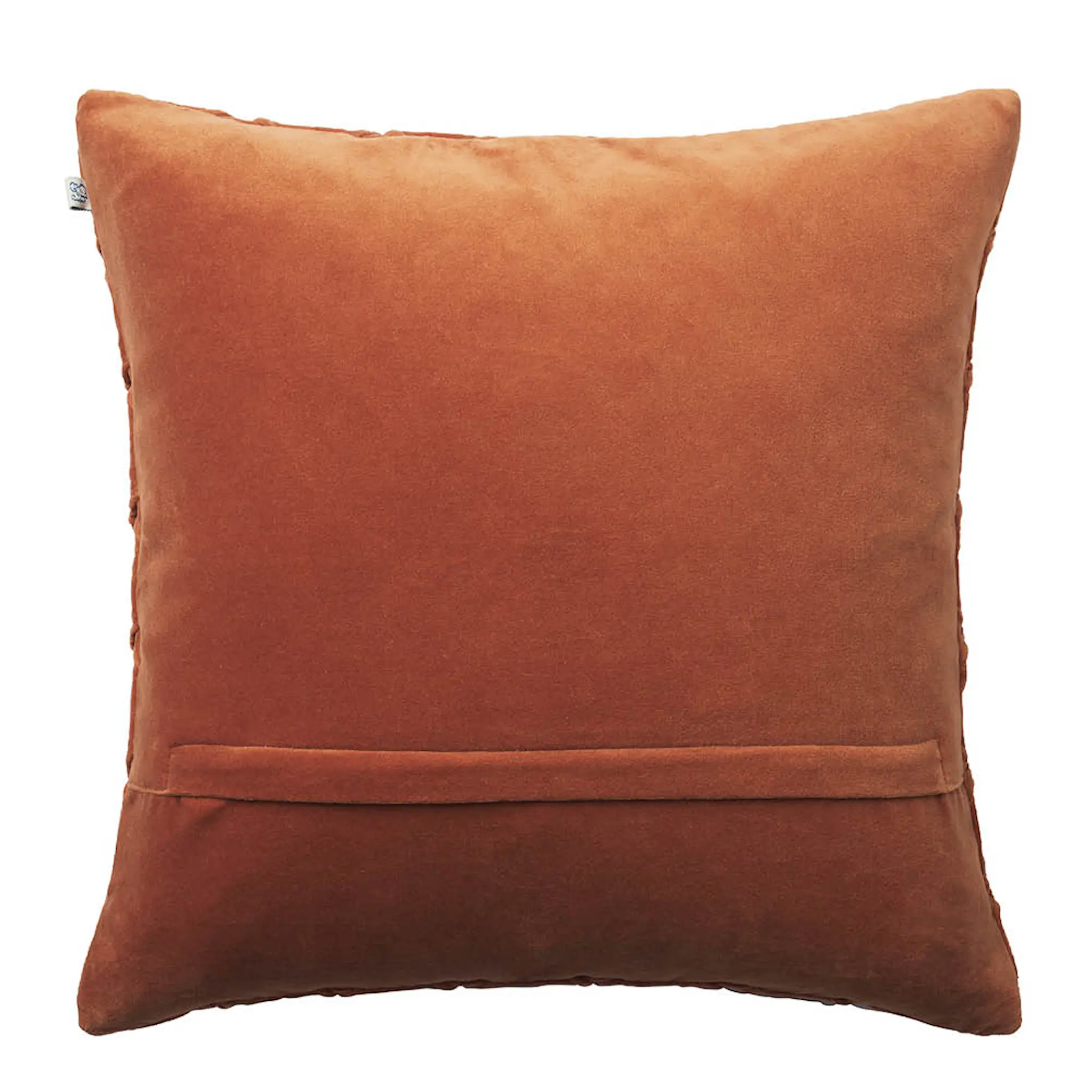 Chhatwal & Jonsson Deva kuddfodral sammet 50x50 cm Terracotta