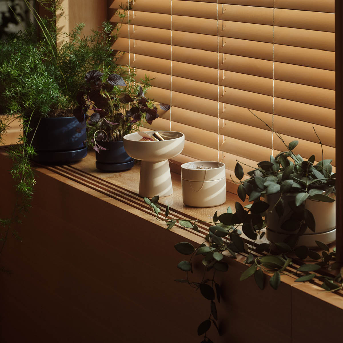 Arabia Kirnu dekorativ skål 16x16 cm beige