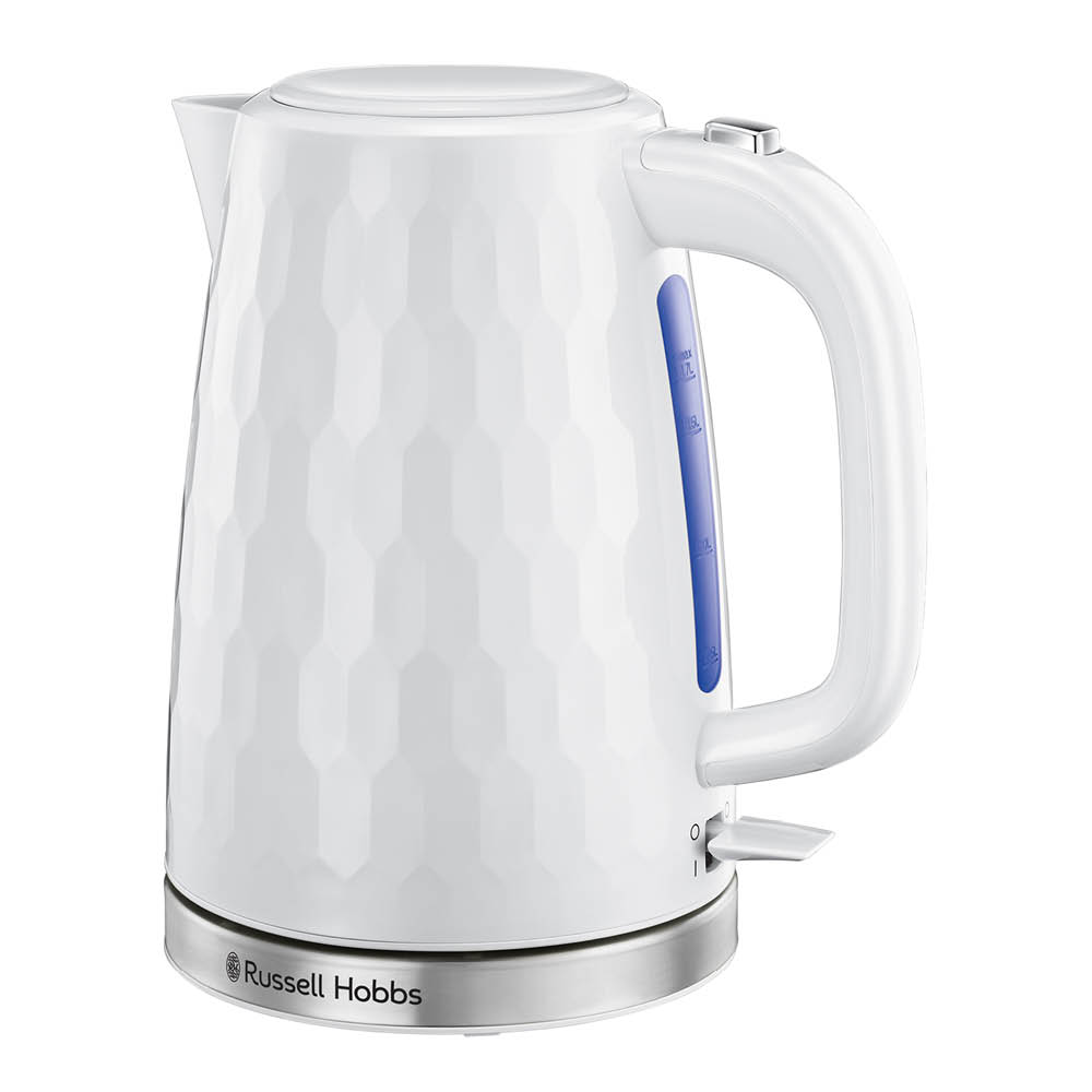 RUSSELL HOBBS - Honeycomb vedenkeitin 2605070 1,7L 2400W valkoinen
