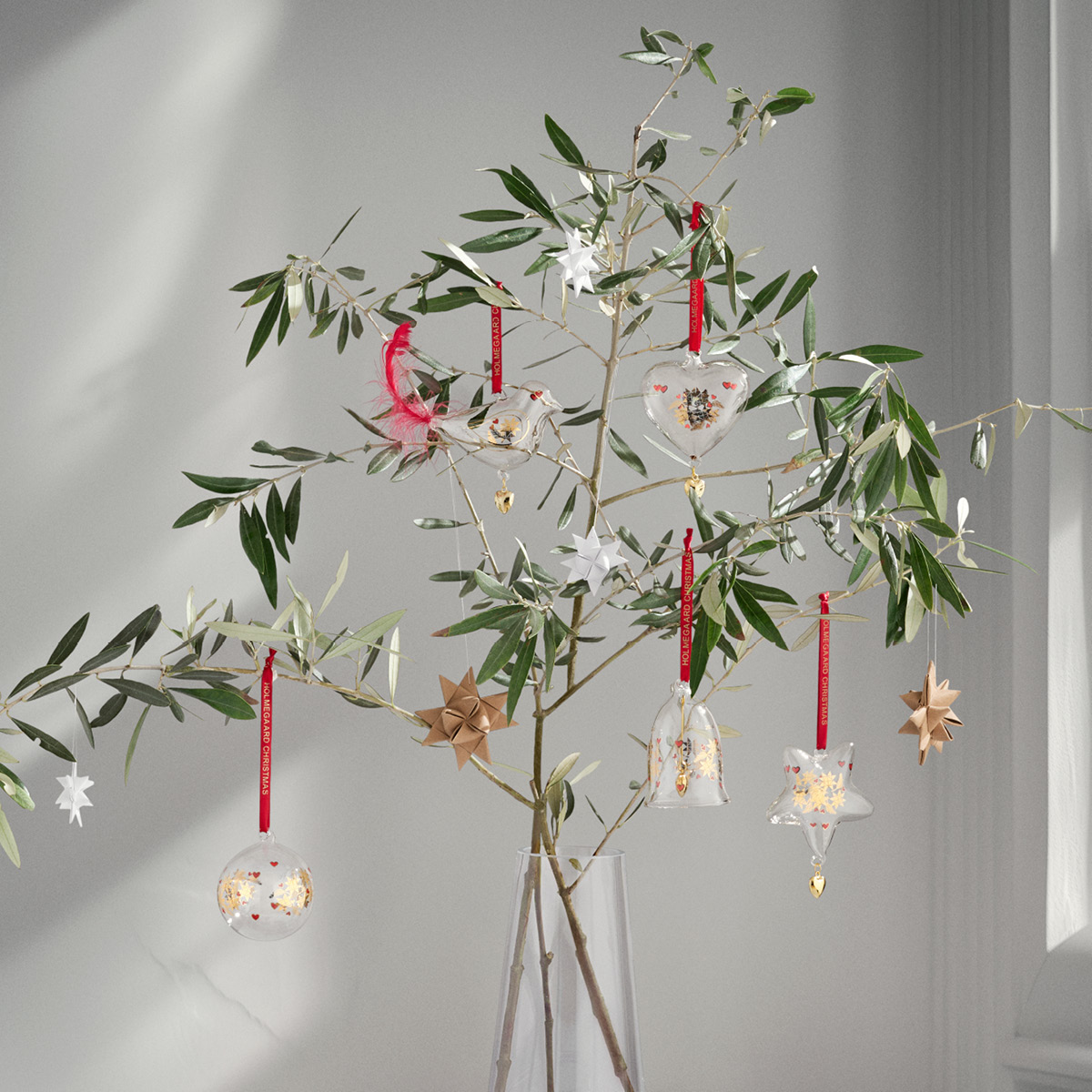 Holmegaard Ann-Sofi Romme Riippukoriste Joulukello 2024 8 cm