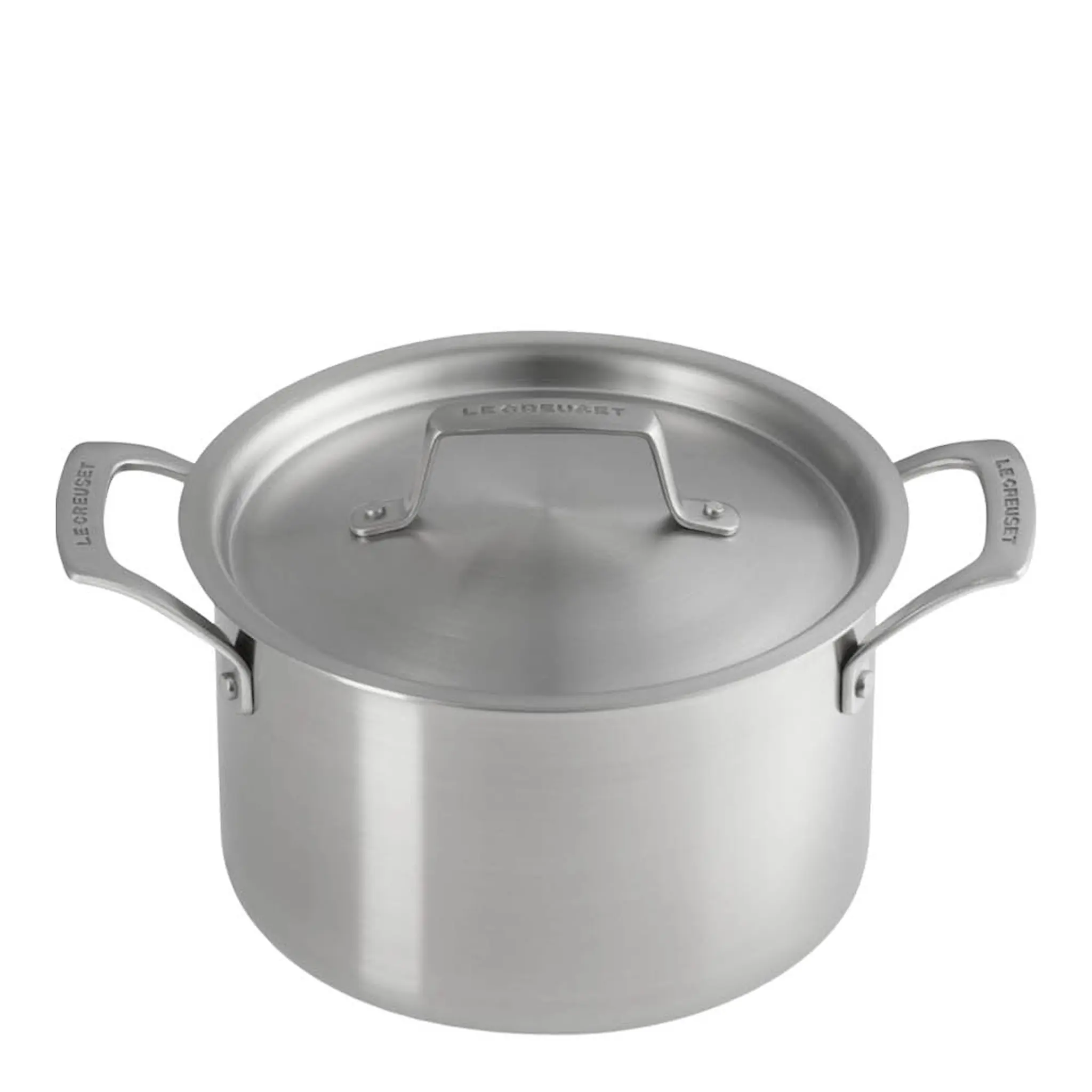 Le Creuset Essential 3-Ply gryta djup 20 cm 4 L med lock