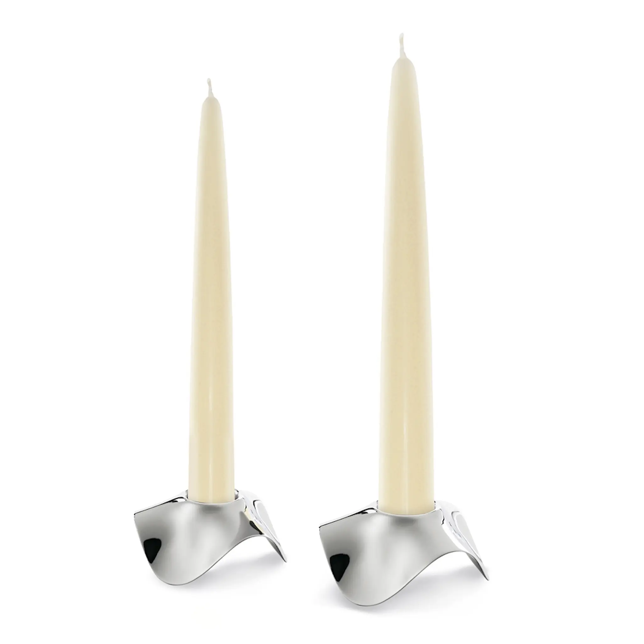 Robert Welch Drift Ljusstake 3,5 cm 2-pack Rostfritt stål