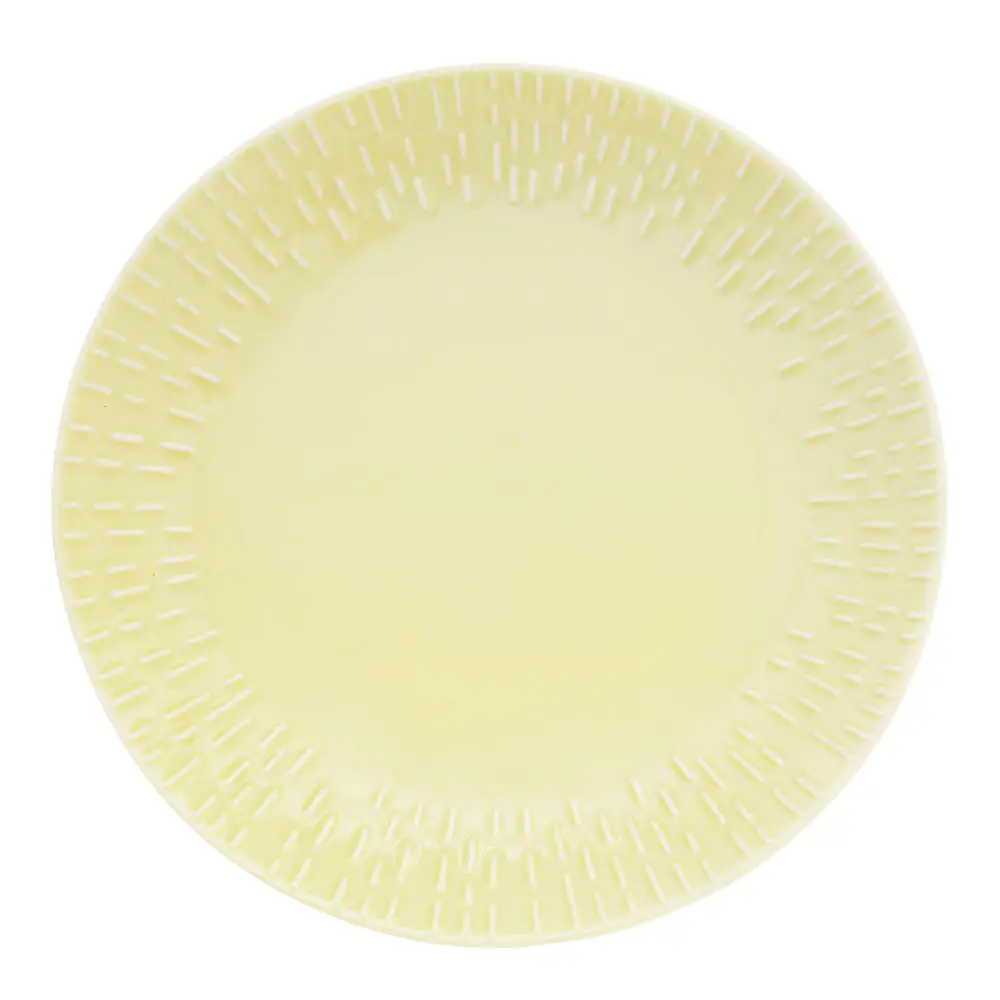 Confetti Lautanen 21 cm Lemon