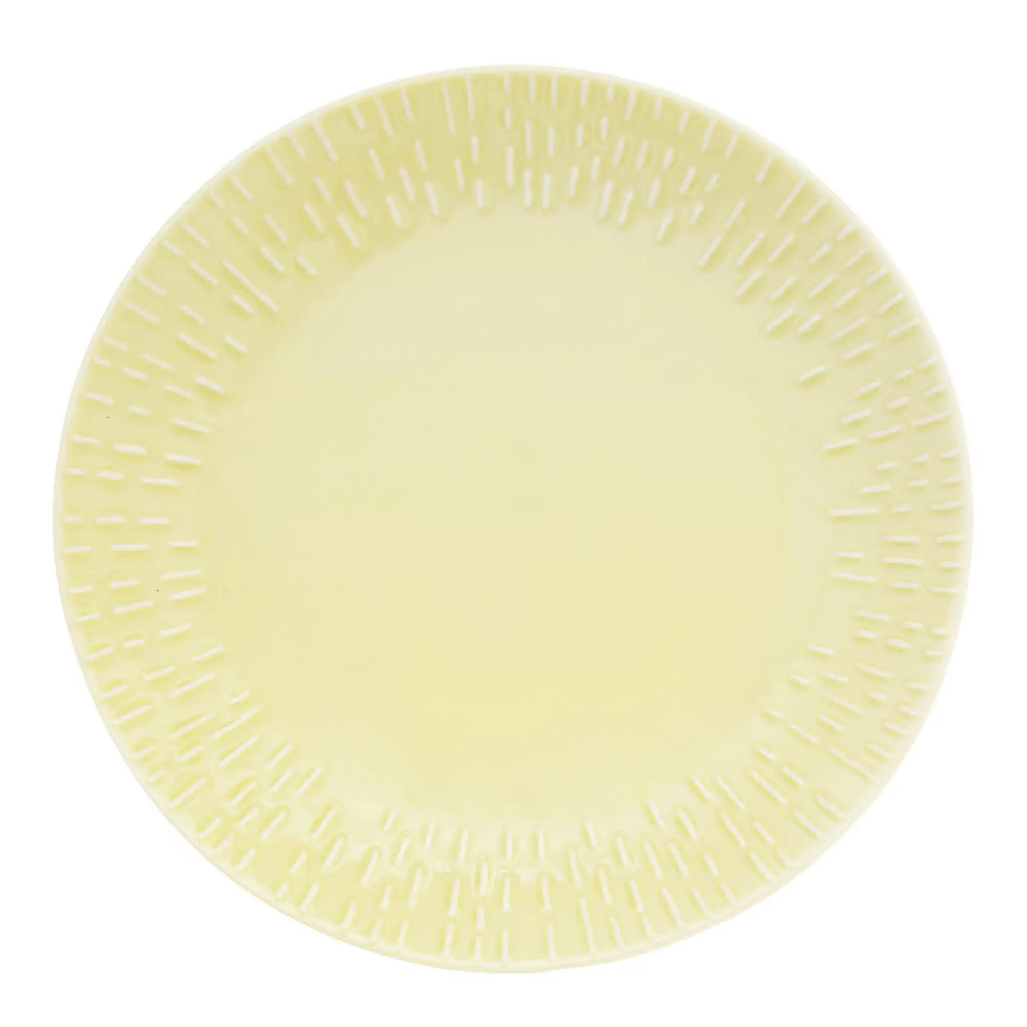 Aida - Life in colour Confetti Tallrik 21 cm Citron
